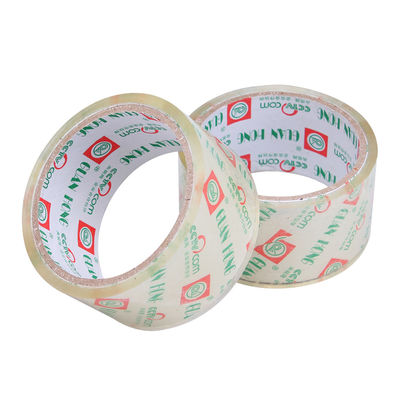 China Sensitive BOPP Packing Tape Strong Adhesive Single Sided Sticky supplier