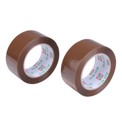 China BOPP Dark Brown Personalised Packing Tape Reinforced 48mm x 60m supplier