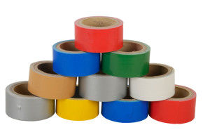 China Strong Adhesive Stable Coloured Packing Tape / Coloured Parcel Tape Customized supplier