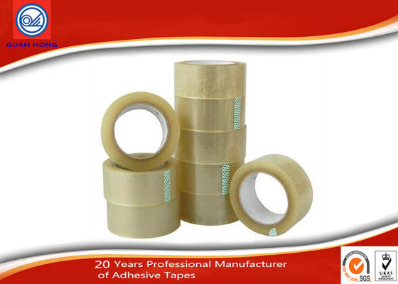 China Custom Clear BOPP Packaging Tape , 50m Length Carton Sealing Adhesive Tape supplier