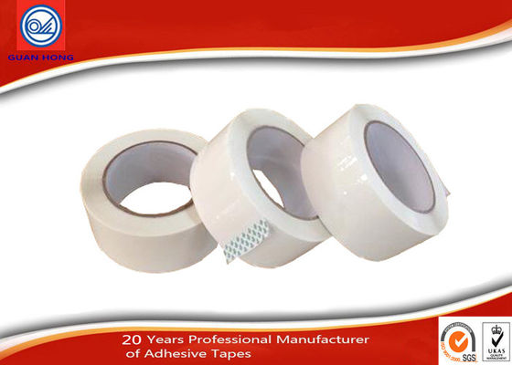China Low Noise shipping BOPP Packaging Tape / White colored packing tape supplier