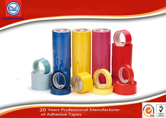 China Paper Core Colorful BOPP Packaging Tape , Colored Sealing Adhesive Tape supplier