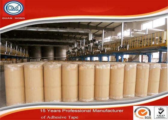 China Adhesive Shipping Packing Tape BOPP Jumbo Roll Single Sided Strong Glue supplier