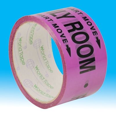 China customized company logo BOPP printed parcel tape , cargo Shipping Packaging Tape supplier