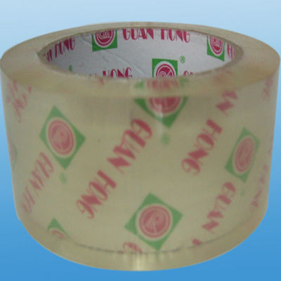 China Personalised Bundling  Adhesive BOPP Crystal Clear Tape , 60 / 150 yards supplier
