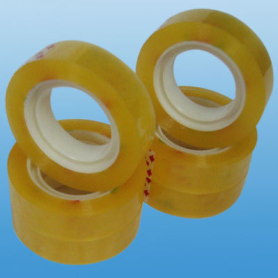 China sealing / packaging / bundling BOPP Stationery Tape , super clear cello tapes  supplier
