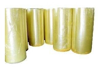 China box Sealing Bopp Jumbo Roll / transparent Waterproof BOPP machine tape supplier