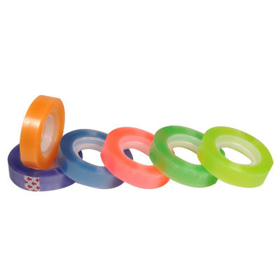 China Colorful BOPP Stationery Tape Company Logo Printing For Gift Packing supplier