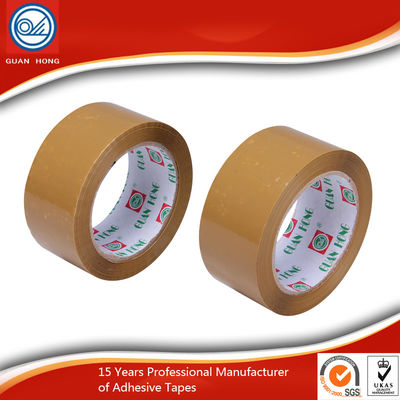 China Transparent Super Clear BOPP Packaging Tape Low Noise for Office / Workshop supplier