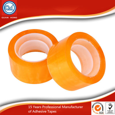 China Clear Low Noise Stable BOPP Packaging Tape High Adhesive 45mic supplier