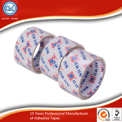 China Professional Patterned Colored Packaging Tape Coated With Water Based Acrylic Glue supplier