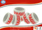 Adhesive White Caution Tape / Printed Packaging Tape Standard size supplier