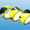 soft polyvinyl chloride speciality tape , black - yellow warning tape supplier