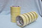 yellow Solvent Rubber Based Colored Masking Tape jumboo Roll , 80mic 140mic supplier