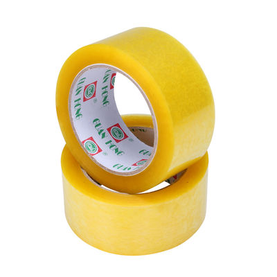 China 48mm X 25m Low Noise BOPP Packing Tape Waterproof Custom Logo supplier