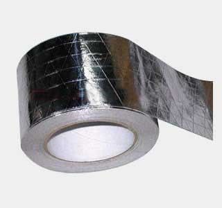 China Self Adhesive Aluminum Adhesive Tape / High Temperature Aluminum Tape Foil Tape For Insulation supplier