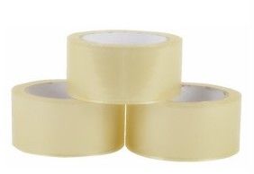 China Low Noise BOPP Packaging Tape Sliver Good Adhesive With Company Logo SGS ISO supplier