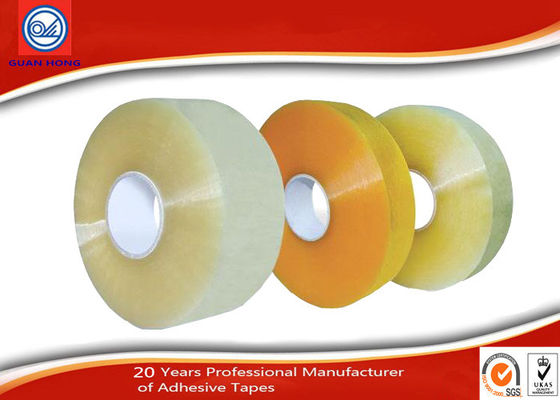 China Anti - vibration BOPP Packaging Tape , Packing Adhesive Tape Machine Roll supplier