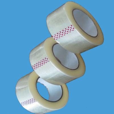 China Transparent 24mm strong sticky BOPP Packaging Tape for Bag Sealing supplier