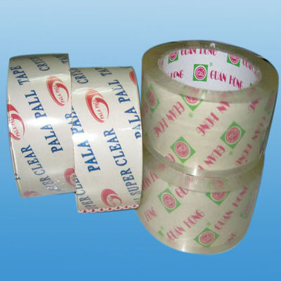 China factory Bag / box Sealing 3 Inch Crystal Clear Tapes  , 35 micron - 65 micron supplier