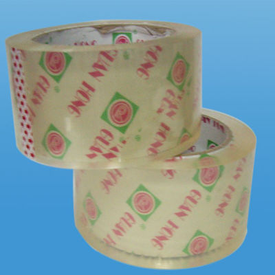 China 48mm cello Biaxially Oriented Polypropylene film wide packing tape supplier