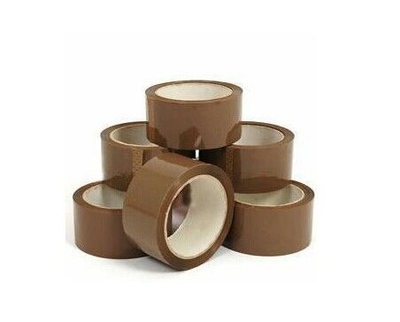 China colored self adhesive lead tape / Bopp Packaging Tape , 48 mm * 55 yards supplier
