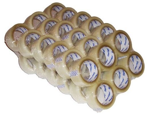 China industry pressure sensitive bundling 3&quot; Bopp Packaging Tape , 11 mm - 288 mm supplier