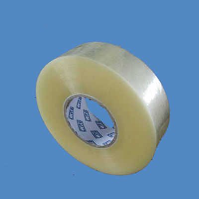 China heat resistant 12mm / 24mm / 48mm Single Sided Box Sealing BOPP Packing Tapes supplier
