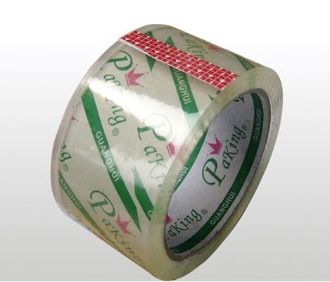 China Professional Crystal Clear Tape Strong Adhesive Coated With Water Based Acrylic Glue supplier