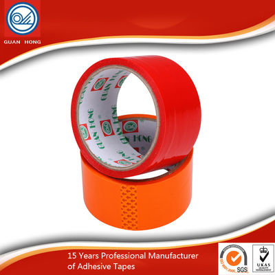 China Stable 48mm BOPP Adhesive Tape , Light Weight Coloured Packaging Tape supplier