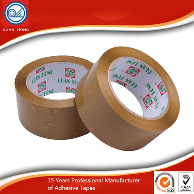 China Strong Sticky Brown Reinforced BOPP Packaging Tape 35~65 Mic for  Sealing supplier