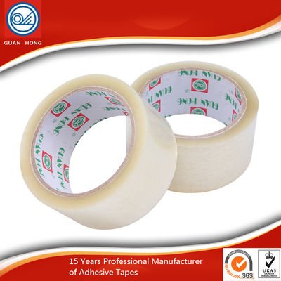 China Low Noise Strong Adhesive BOPP Packaging Tape for industrial workshop box Sealing supplier