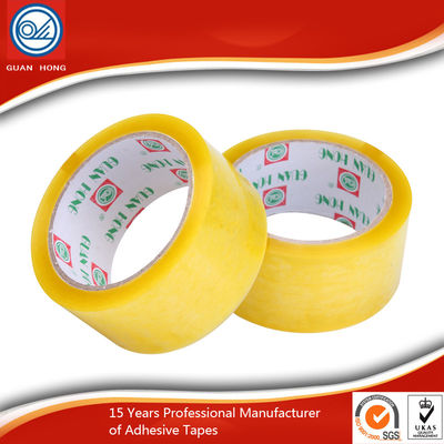 China Custom BOPP Security Packaging Tape Environment Protection Yellowish 60m supplier