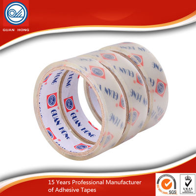 China Durable Viscosity Printed Packaging Tape Yellowish Strong Tensile for Sealing supplier