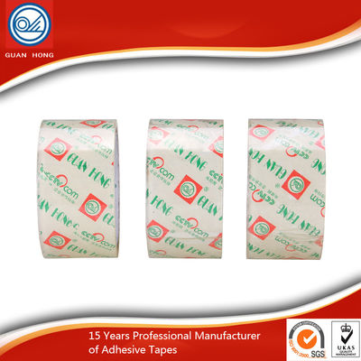 China Low Noise BOPP Packaging Tape Pressure Senditive High Adhesive 48mm*30m supplier