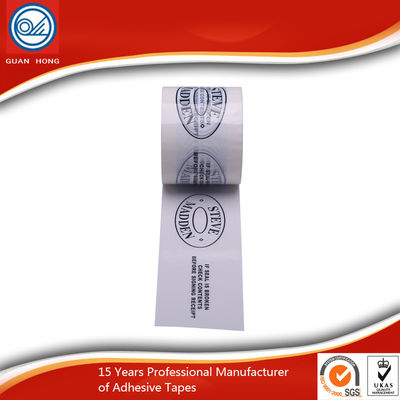 China Low Noise Printed Packaging Tape Pressure Sensitive High Adhesive supplier