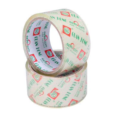 Eco - Friendly BOPP Packaging Tape Acrylic Adhesive Offer Printing For Office supplier