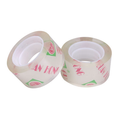 Low Price Good Quality Decorative Tansparent BOPP Stationery Tape White High Tensile Strength 18mm supplier