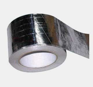 Self Adhesive Aluminum Adhesive Tape / High Temperature Aluminum Tape Foil Tape For Insulation supplier