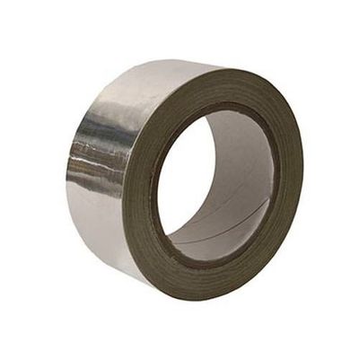 High Performance Aluminum Foil Silver Foil Tape / Aluminium Adhesive Tape Light Weight supplier