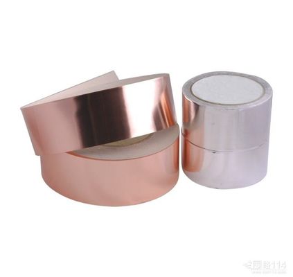 High Performance Aluminum Foil Silver Foil Tape / Aluminium Adhesive Tape Light Weight supplier