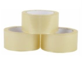 Low Noise BOPP Packaging Tape Sliver Good Adhesive With Company Logo SGS ISO supplier