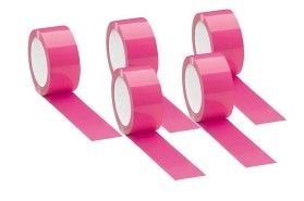 Carton Sealing Adhesive Packaging Tapes / Custom Printed Packing Tape Low Noise supplier