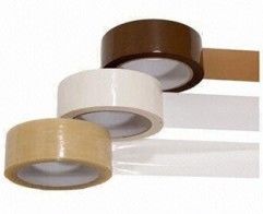 Carton Sealing Adhesive Packaging Tapes / Custom Printed Packing Tape Low Noise supplier