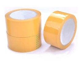 Carton Sealing Adhesive Packaging Tapes / Custom Printed Packing Tape Low Noise supplier