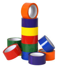 Colorful Customized Colored Packaging Tape Long Holding for Carton Sealing Low Noise supplier
