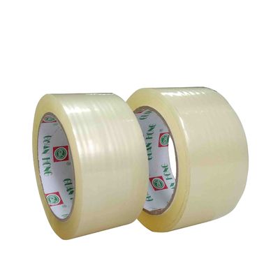 Low Noise Custom Packing Tape / Adhesive Packaging Tape For Carton Sealing supplier