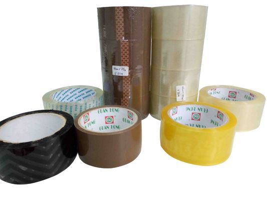 Long Holding Low Noise BOPP Packaging Tape For Manual / Automated Sealing supplier