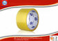 Yellowish No Bubble BOPP Packaging Tape Transparent Cinta Adhesive supplier
