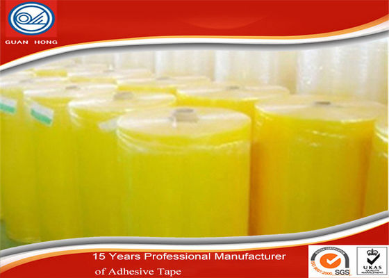 Acrylic Glue BOPP Jumbo Roll for Shipping / Packaging 1280mm * 4000m supplier